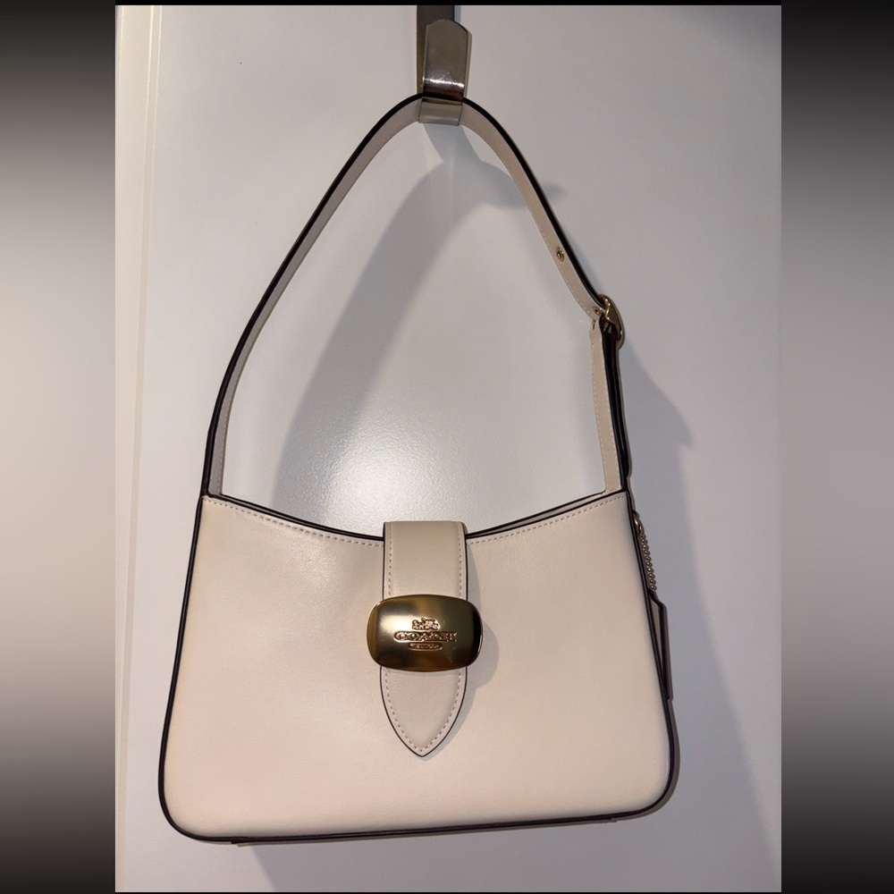 White Eliza Shoulder Bag